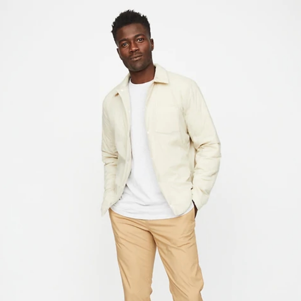 Thermal light shirt jacket